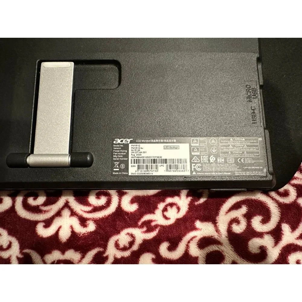 Acer PM1 Portable Monitor FOR PARTS